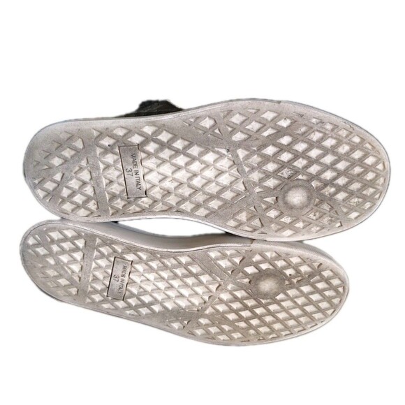 Guisepppe Zanotti London TR Donna Stamped Croc Mid Top Sneaker Women's Size... - Picture 10 of 16